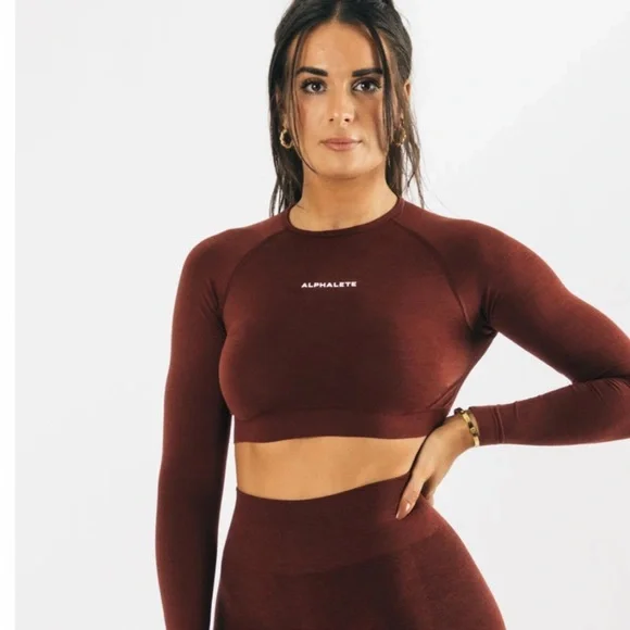 Alphalete Size extra small crop top and leggings set - Picture 3 of 3